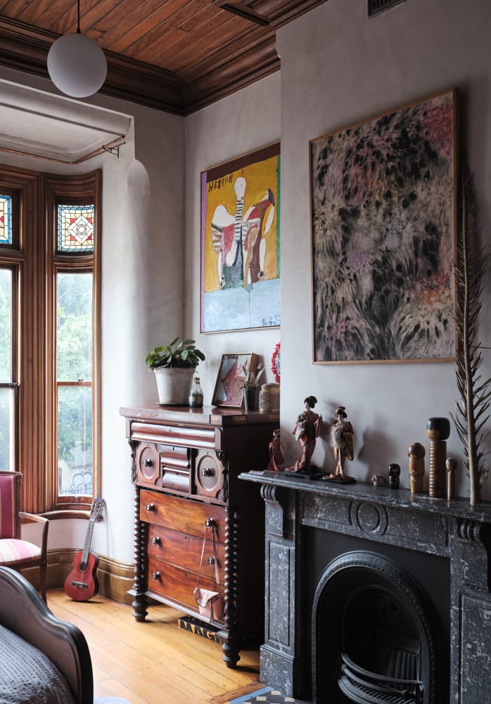 A studio in the ballroom